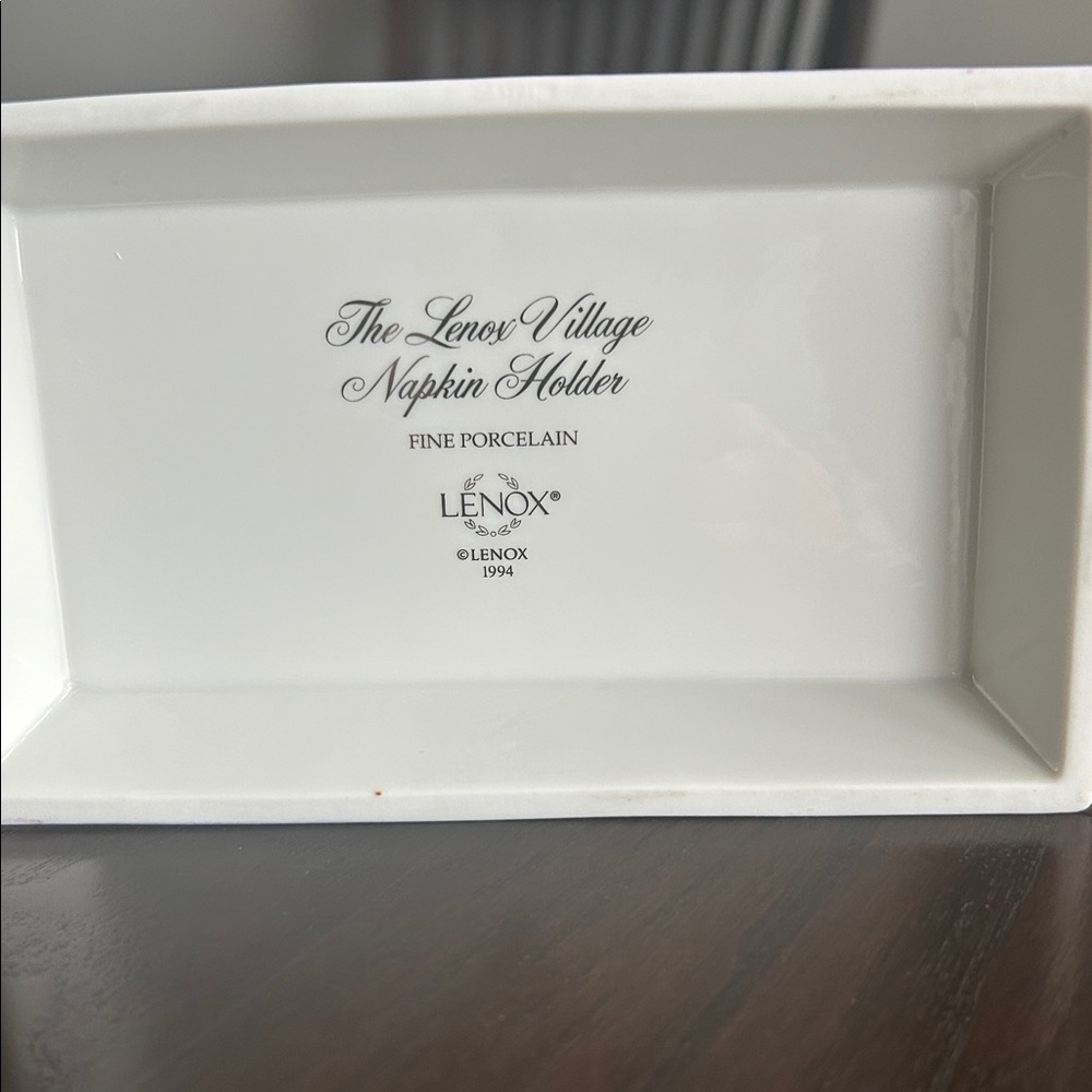 Lenox Village Napkin Holder - Picture 2 of 4